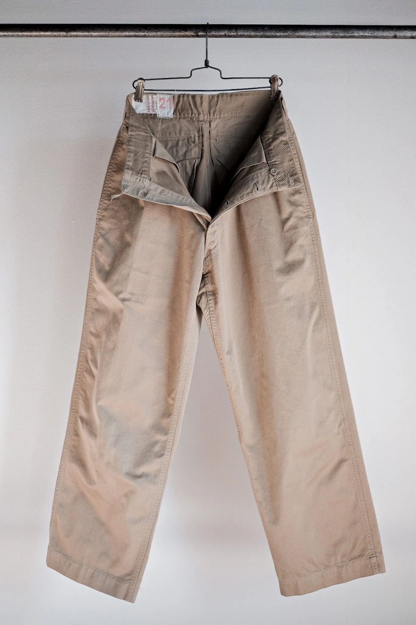 [~ 60's] Taille des pantalons chino de l'armée française M52.21
