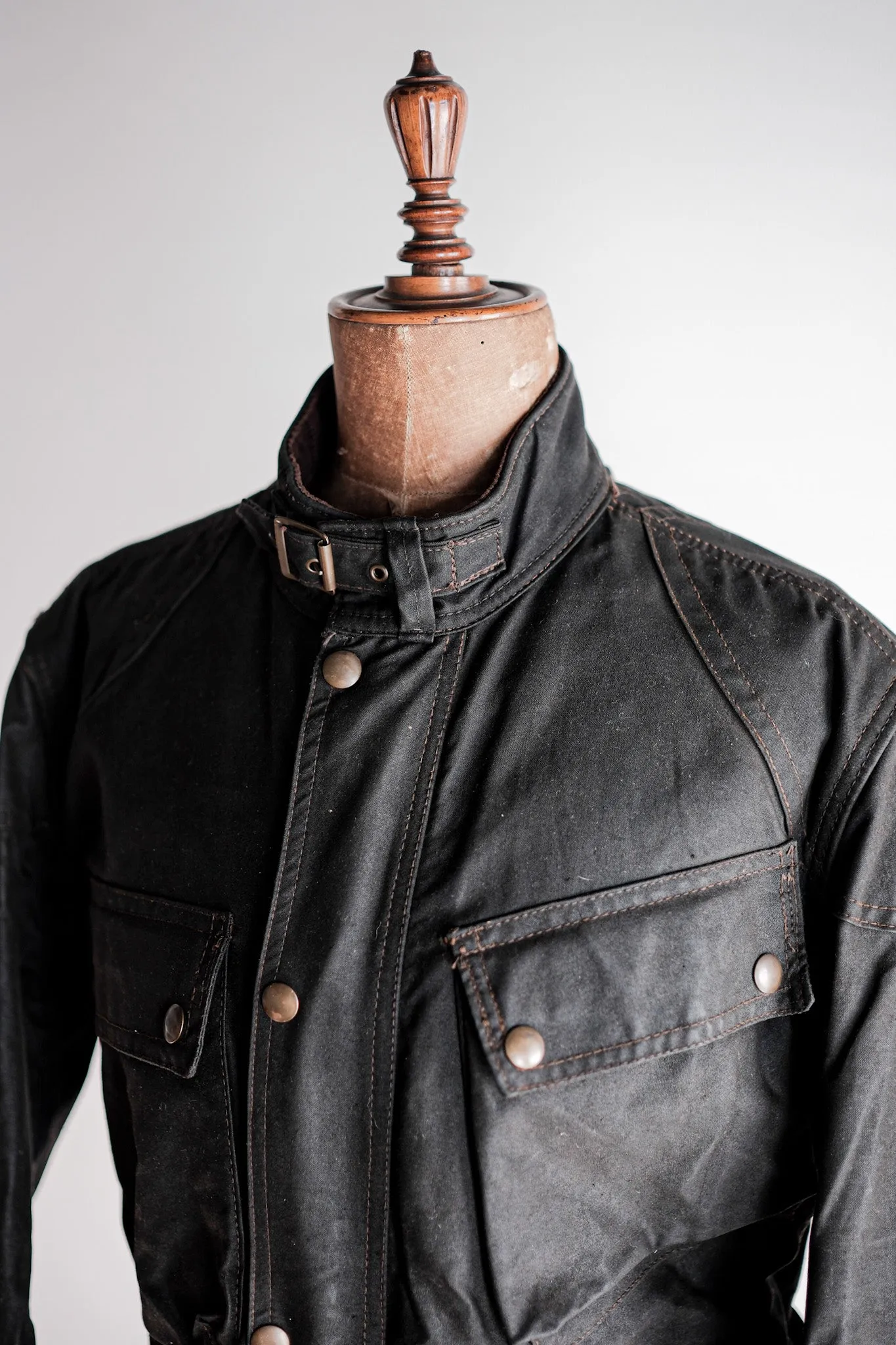 [~ 60's] Vintage de veste et de pantalons à cire de Belstaff a mis en place.38 