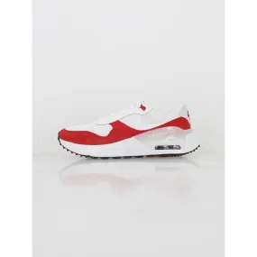 Air max baskets system blanc rouge homme - Nike | wimod