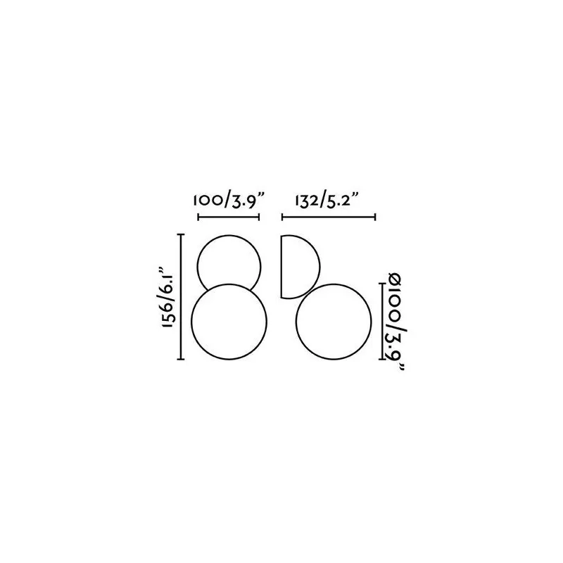 Applique Murale Joy  Noir LED Intégrée 3,2W 64028