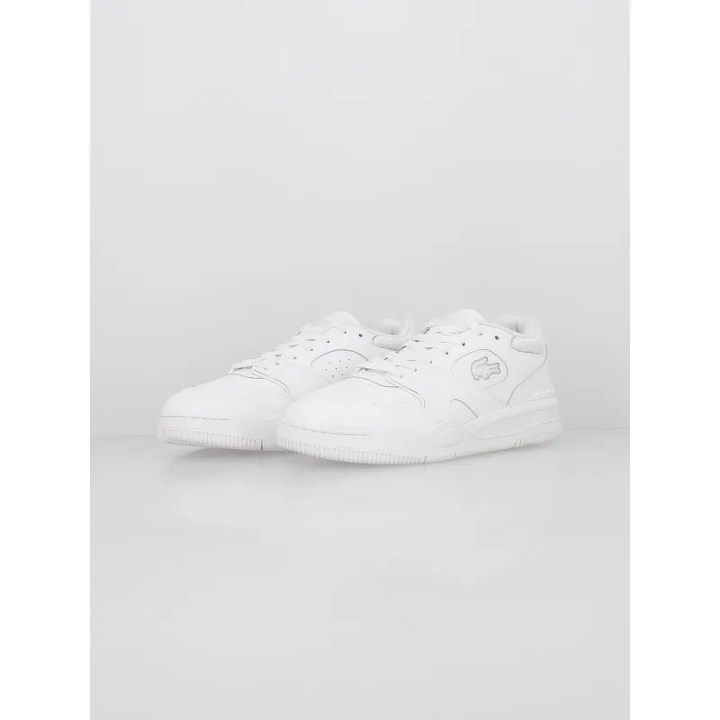 Baskets en cuir neo heritage blanc homme - Lacoste | wimod