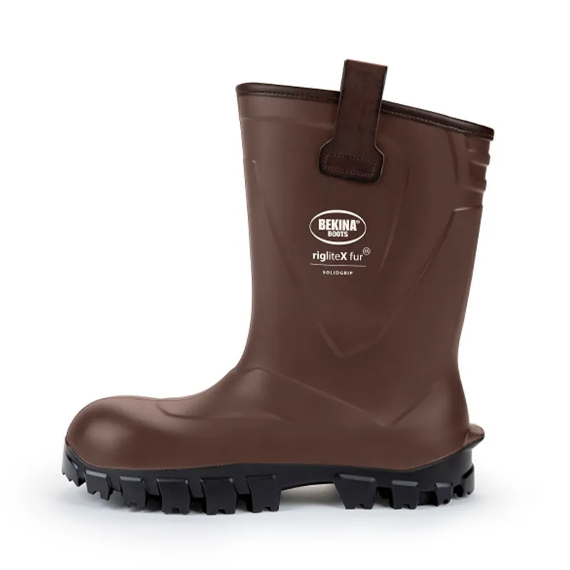 Bottes de chantier fourrées homme / femme Bekina | Tenues pro hiver