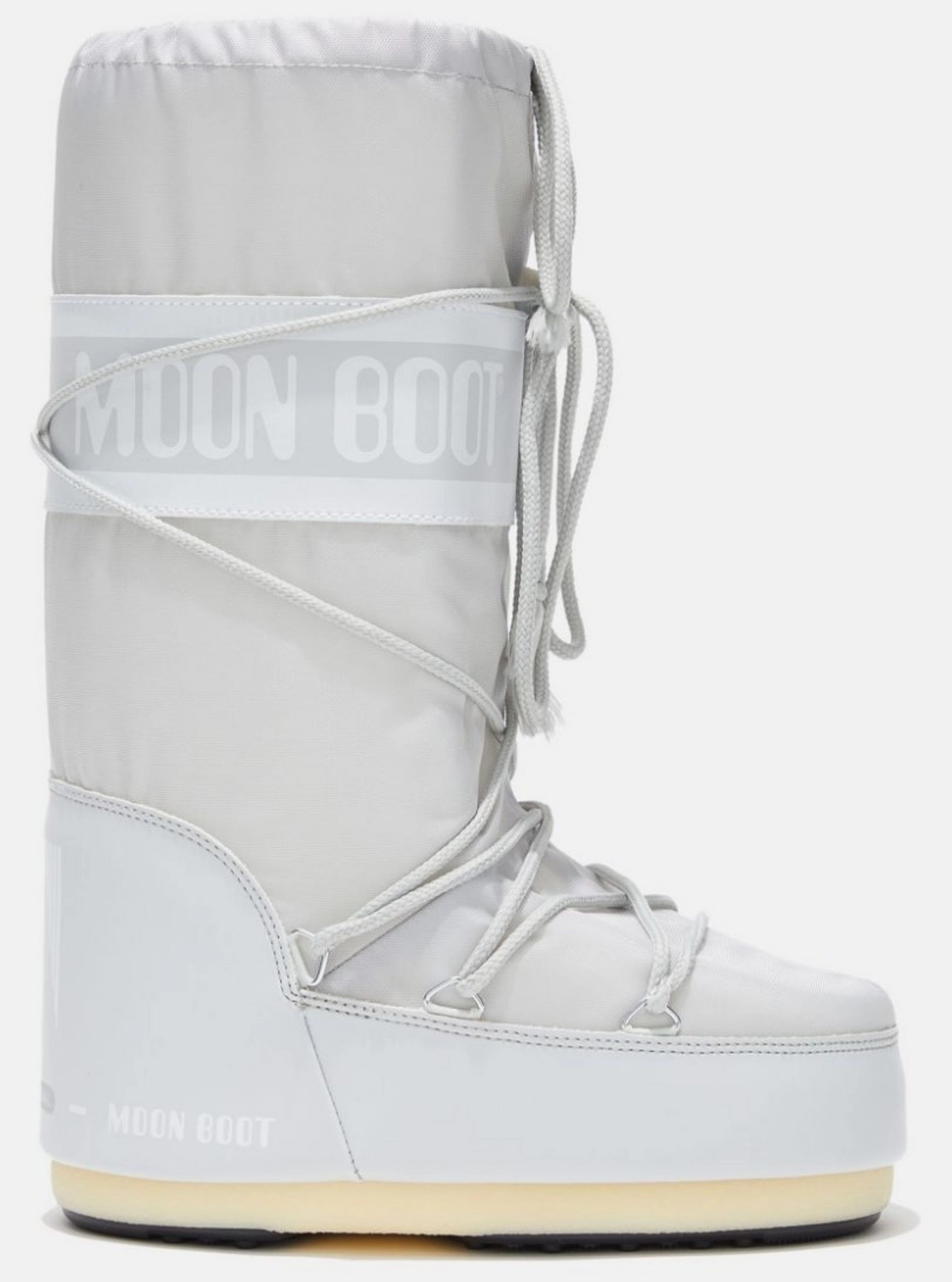 Bottes de Neige Moon Boot Women Nylon Glacier Grey