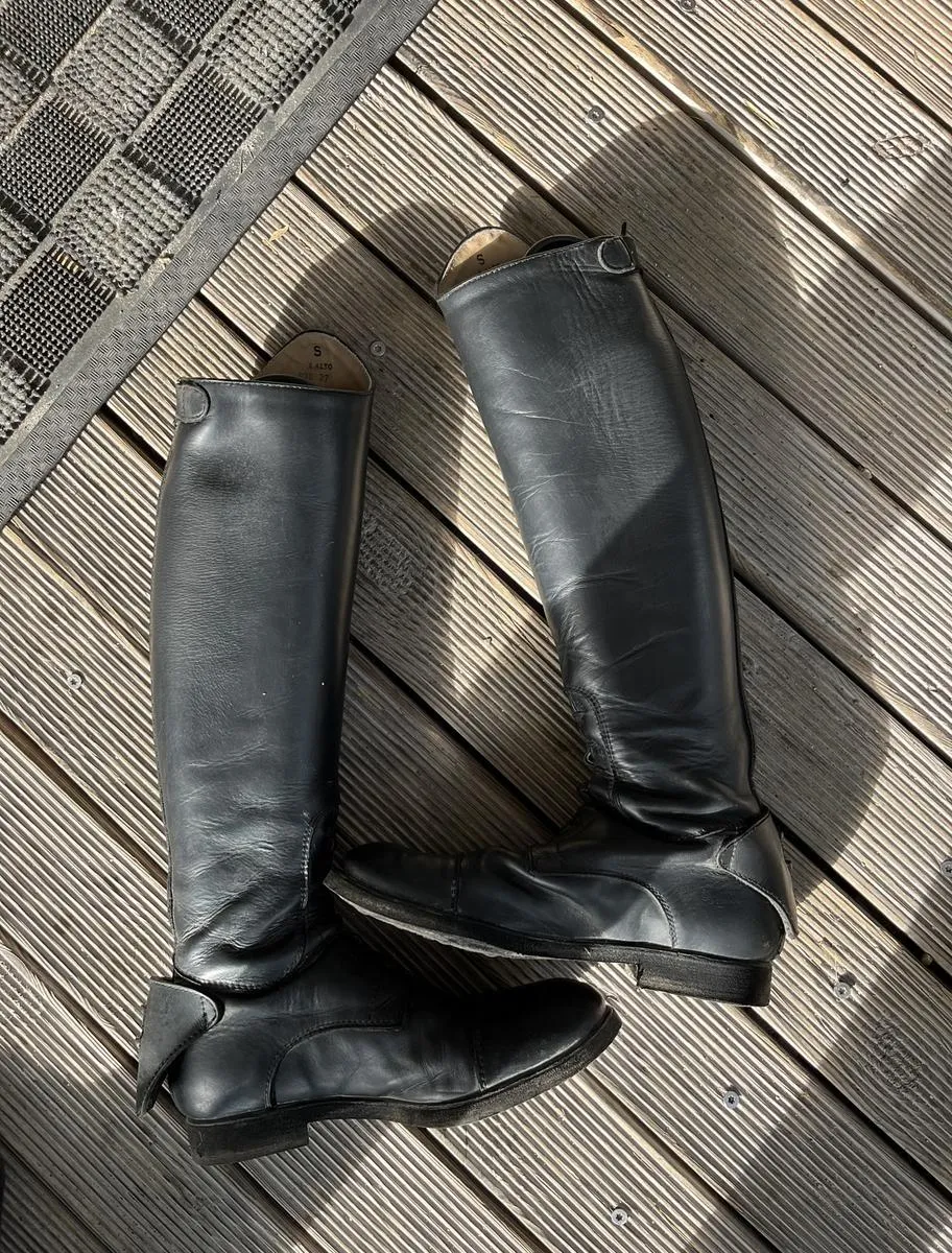 bottes en cuir san cierro