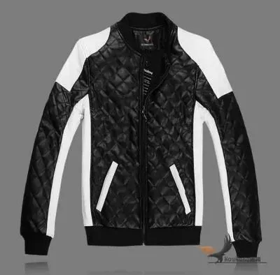 Ce blouson en imitation cuir est idéale pour un style sportif et classe à la fois. Ce cuir artificiel est d'excellente qual