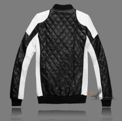 Ce blouson en imitation cuir est idéale pour un style sportif et classe à la fois. Ce cuir artificiel est d'excellente qual