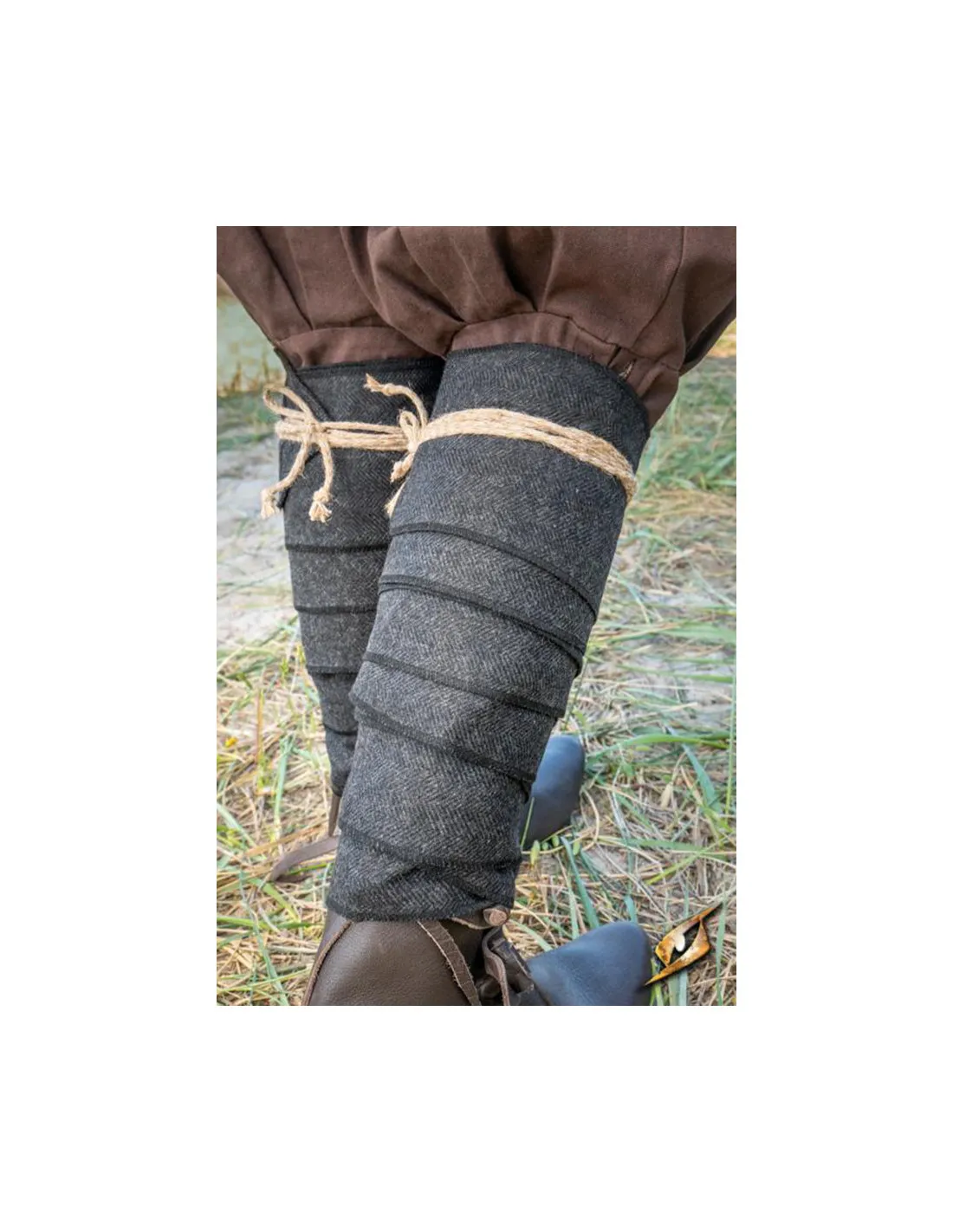 Chaussettes fil laine motif chevrons noir ⚔️ Boutique Épées