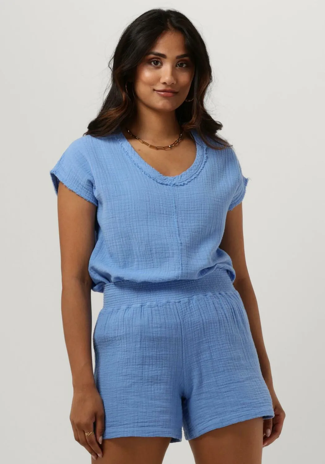 circle of trust haut janice top en bleu