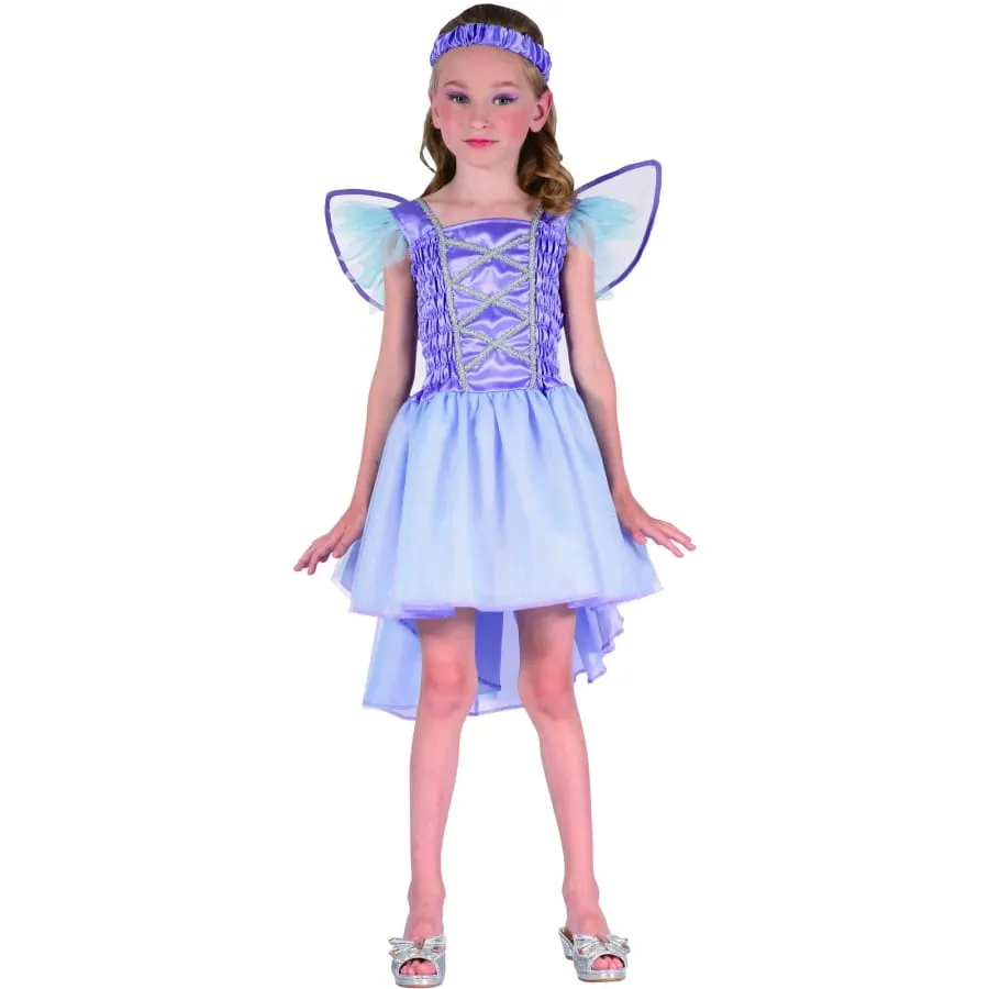 Déguisement violet de petite fée pour enfant