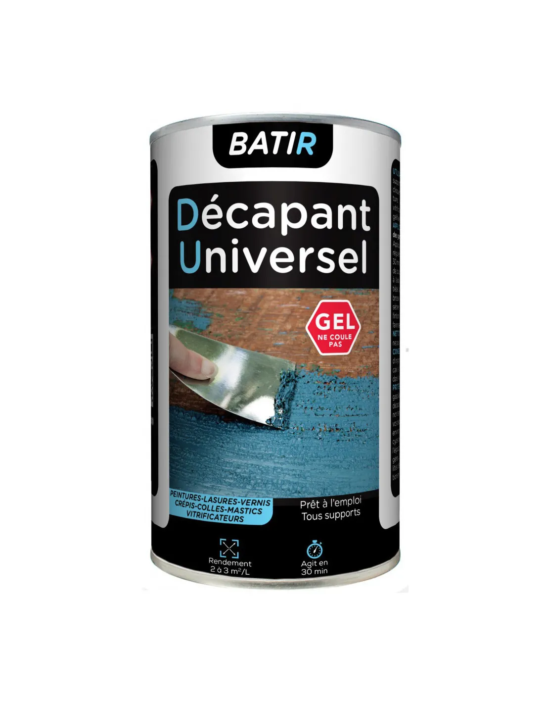 Decapant Universel Gel 1 litre - BATIR - - 124523Batir Peintures