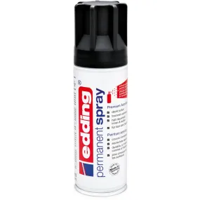 Edding Peinture acrylique en spray permanent, mat, 200 ml, noir, 1 pièce