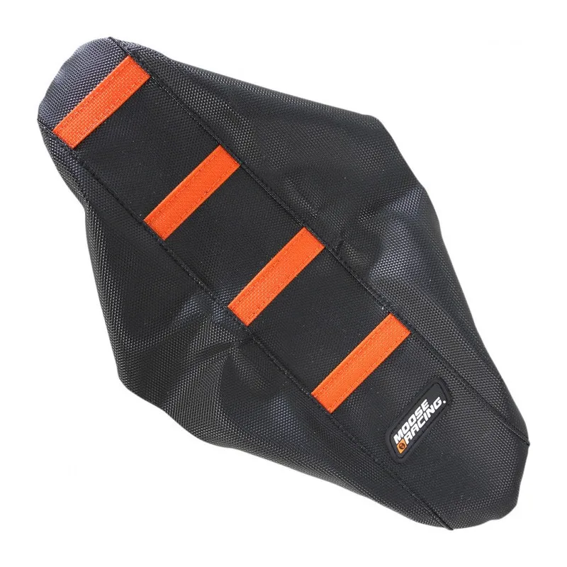 Housse de Selle Moto Adherente Noir et Orange pour KTM SX 50 09-15