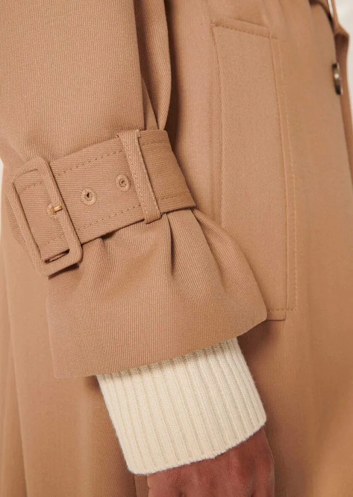 Manteaux & Vestes TARA JARMON Femme | Trench-coat Ivan beige en gabardine de coton