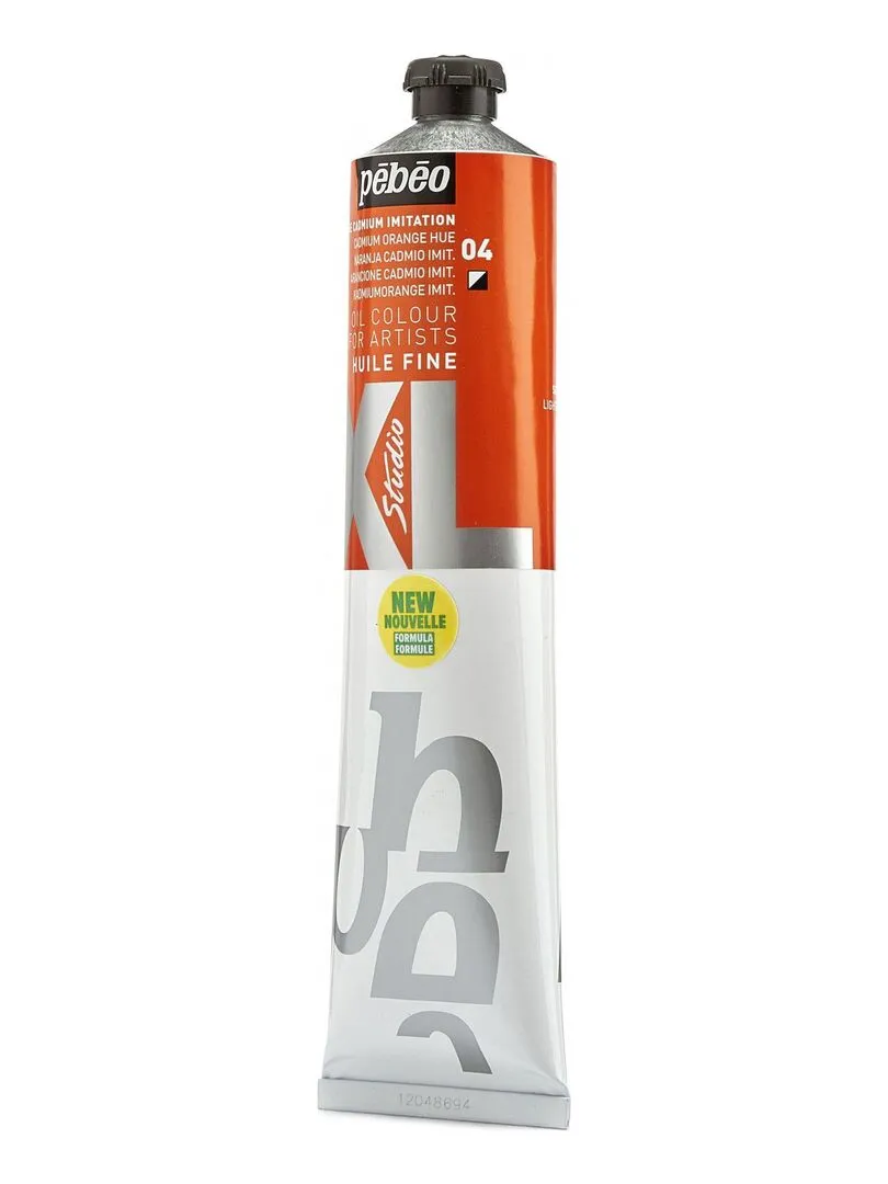 Peinture à l'huile fine XL Studio - Orange de cadmium - 200 ml - N/A