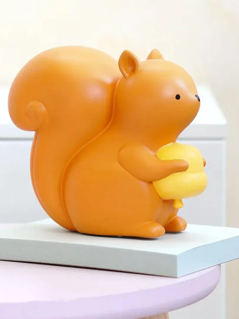 Petite veilleuse Ecureuil (12,5 cm) - Marron