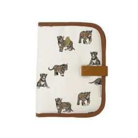 Protège carnet de santé Edgar Tigre Marron