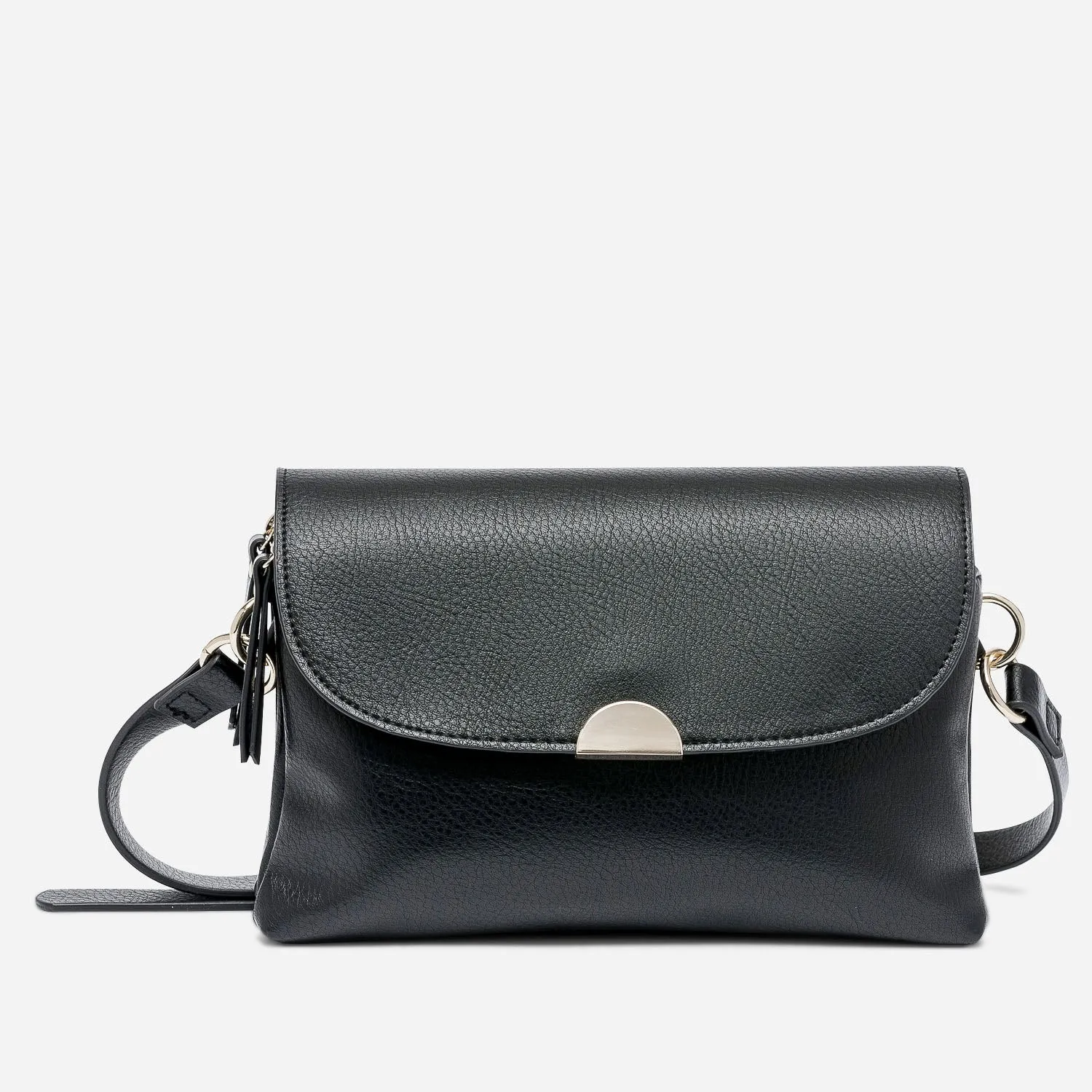 Sac bandoulière noir à double compartiment - Sacs à main Maroquinerie | ERAM