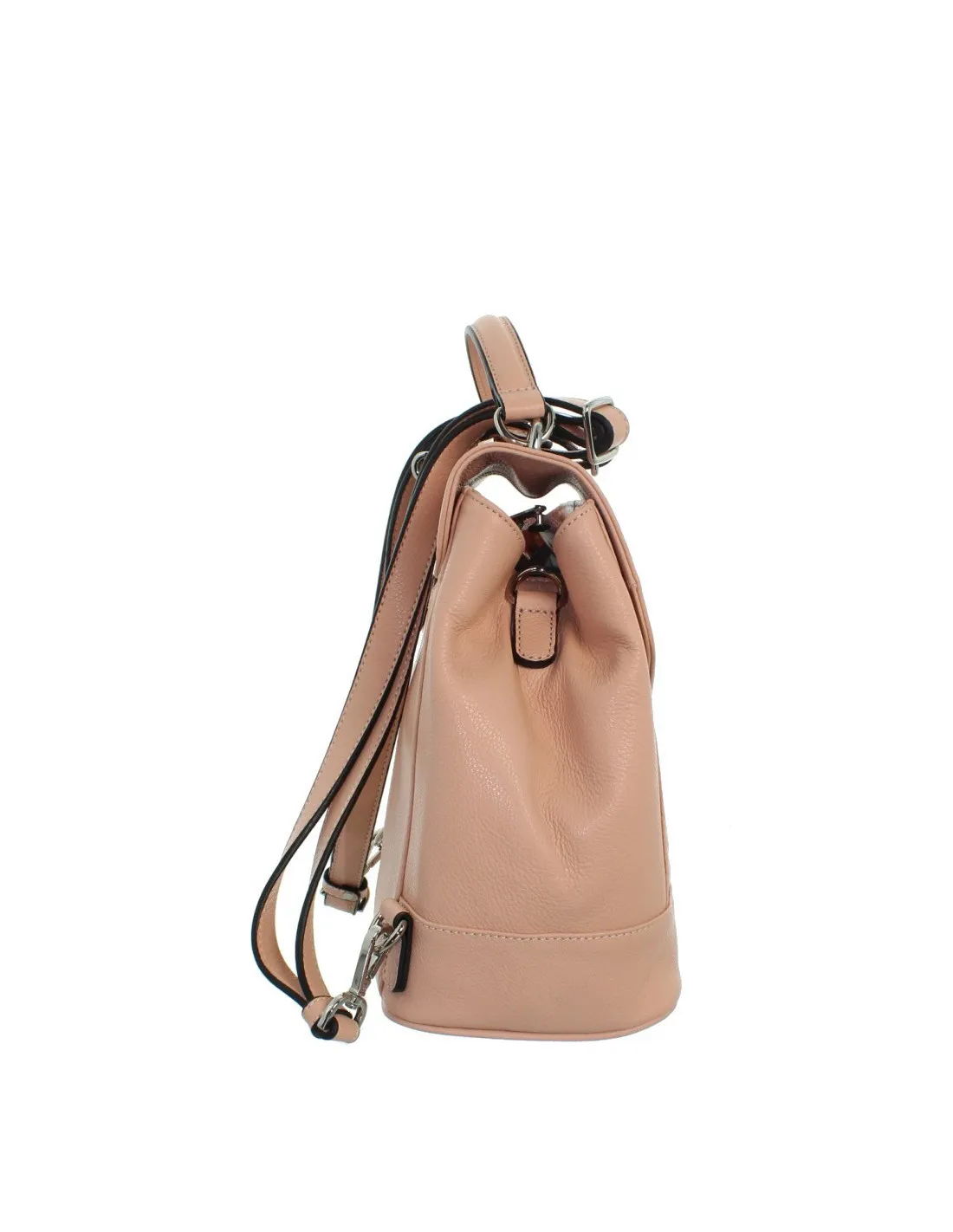 Sac à dos Hexagona en cuir ref_xga43168-rose pale-25*26*11