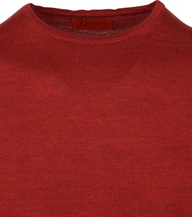 Suitable Pull-over Mérinos Col Rond Rouge MRI-O-22 M69239 c