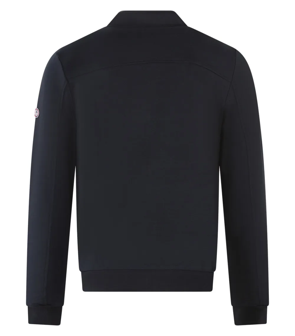 Sweat Benson & Cherry avec manches longues et col montant marine
