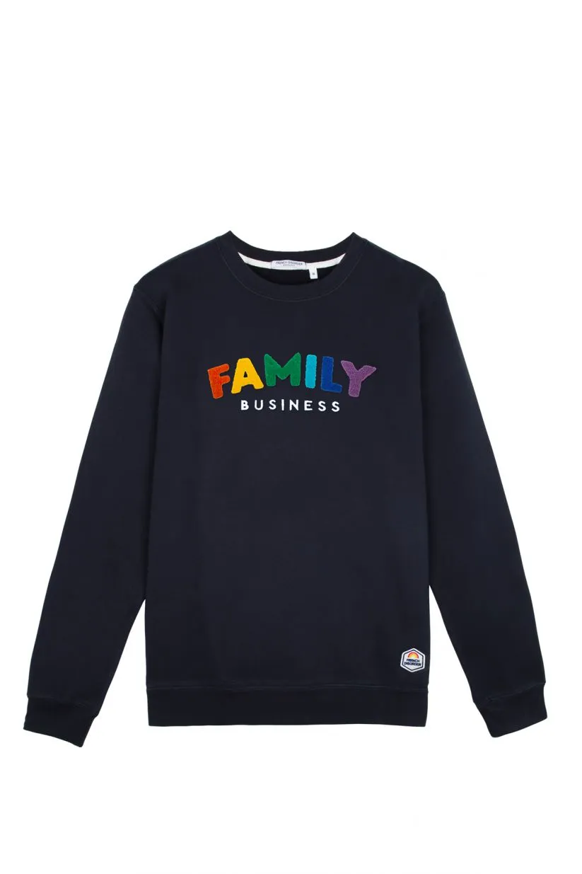 Sweat femme avec broderie FAMILY BUSINESS by French Disorder