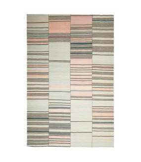 'Tapis d''orient tissé main en laine 200x305 Kilim'