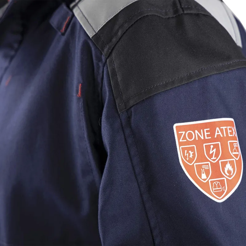 Veste de travail EPI pour zone ATEX | Vêtements multinormes LMA