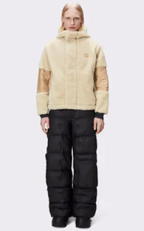 Veste Kofu Fleece Hoodie Sand Rains - La Canadienne - Pulls / Sweats Textile Sable