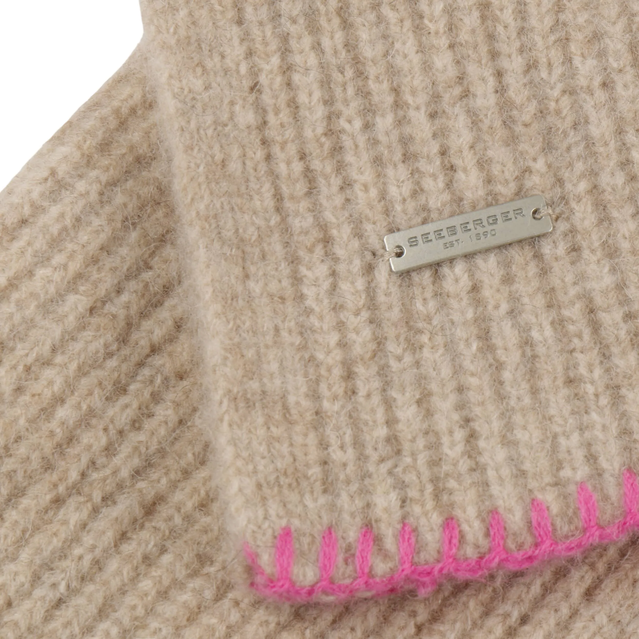 Écharpe en Tricot Leacona by Seeberger --> Chapeaux, casquettes & bonnets en ligne ▷ Chapeaushop